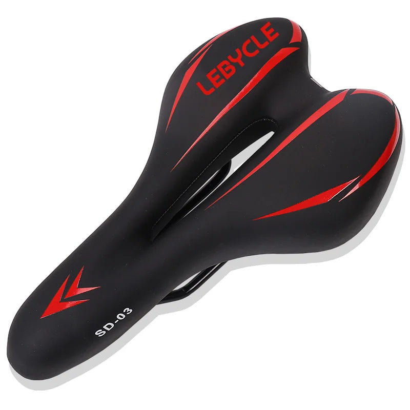 Lebycle MTB Mountain Road Bike Seat Bicycle Saddle Comfortable Soft Cycling Cushion Exercise Bike Saddle for Men and Women-WAYBIKER