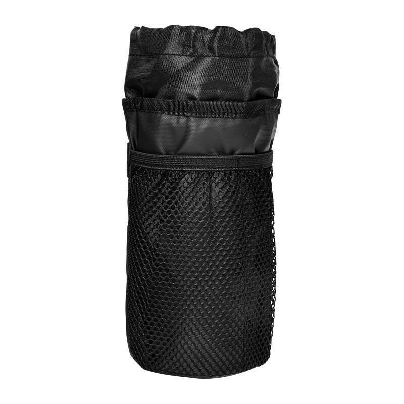 Bicycle Bag Bike Bottle Holder Handlebar Stem Thermal Bag with Mesh Pocket Coffee Cup Holders Cycling Water Bottle Carrier Bag-WAYBIKER