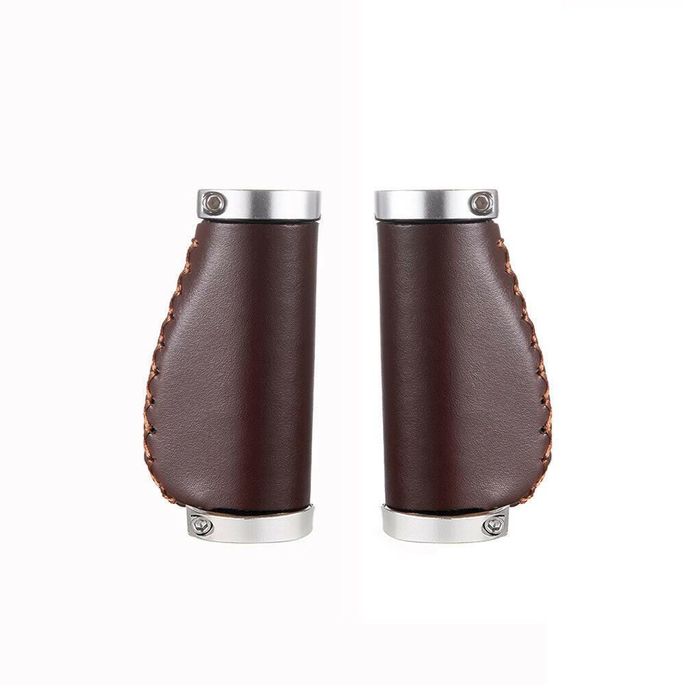 Mtb Grips PU Leather Bicycle Handlebar Sleeve Accessories Modified Bicycle Handlebar Sleeve with Handlebar Road Bicycle Grip-WAYBIKER