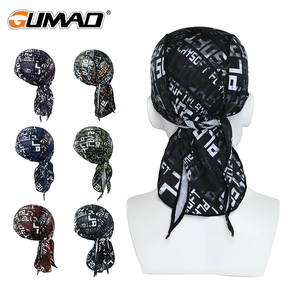 Fashion Cycling Pirate Hat Running Sports Beanie Bike Riding Hat Fishing Bicycle Caps Head Scarf Soft Headdress Men Women Summer-WAYBIKER
