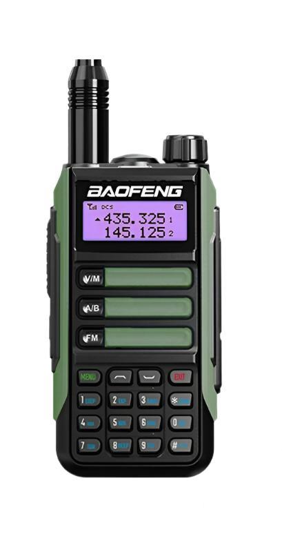 BaoFeng UV-16 Plus Walkie Talkie High Power USB C 10KM Long Range UV-16 Two Way Radio Dual Band Waterproof Transceiver FM Radio-WAYBIKER