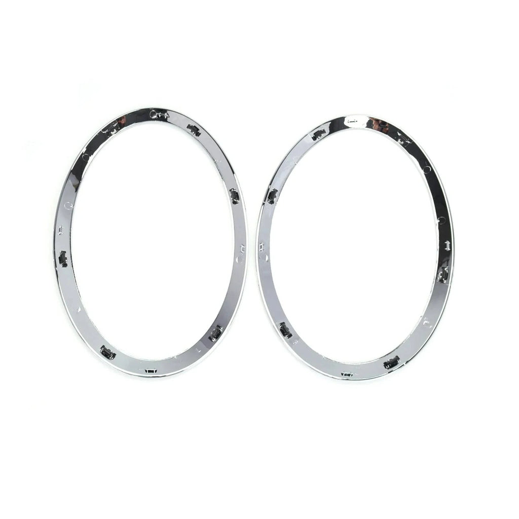 Headlight Trim Ring 2pcs Replacement for BMW MINI COOPER F55/F56/F57 2014-2021 OEM 51137300631-WAYBIKER
