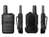 2Pcs Mini Small Little  Walkie Talkie Talk With Baofeng UV5R Portable Two Way Radio Hotel Hunting  USB Charger Transceiver-WAYBIKER