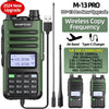 Baofeng M-13 Pro Air Band Walkie Talkie 10W AM Wireless Copy Frequency NOAA Long Range Type-C High Power UV-5R Ham Two Way Radio