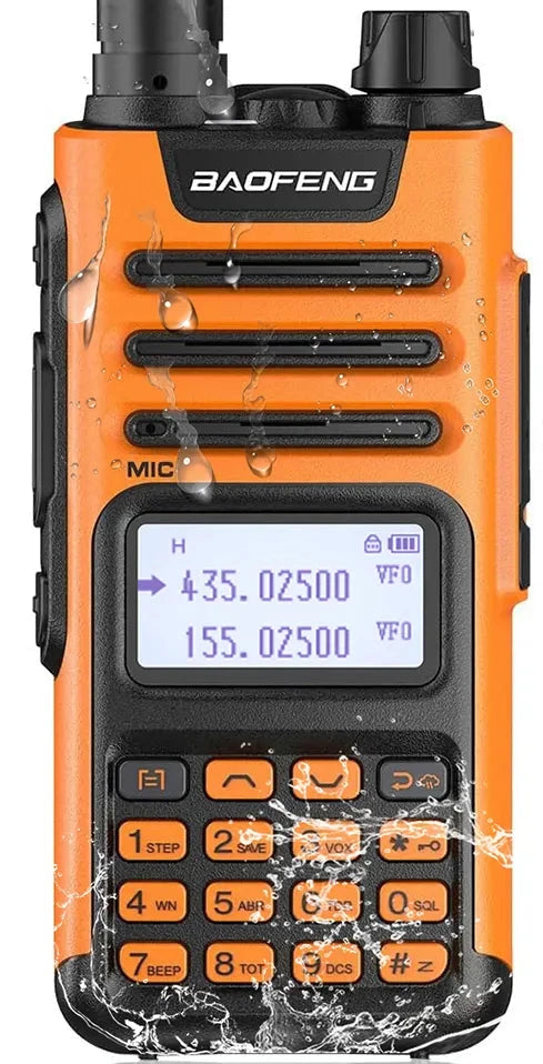 BaoFeng UV-13 PRO V2 Dual Band 999 Channels Walkie Talkie Type-C 16KM Long Range S22 UV-5R Transceiver Ham CB Two Way Radio-WAYBIKER