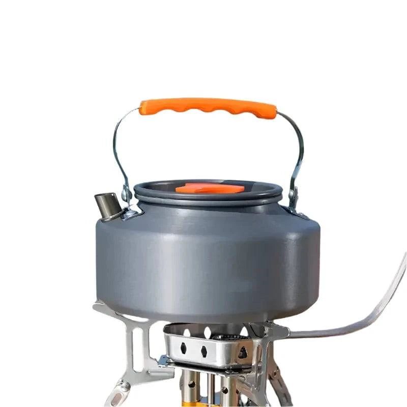 1.1L 2L1.5L Camping Water Kettle Outdoor Coffee Kettle Tableware Picnic Set Supplies Equipment Utensils Tourism Cookware-WAYBIKER