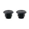 2PCS Plastic Classic Road Bike Black Bike Grip End Cap Handlebar End Plugs Grips Covers Cap Bicycle Handlebar Plugs-WAYBIKER