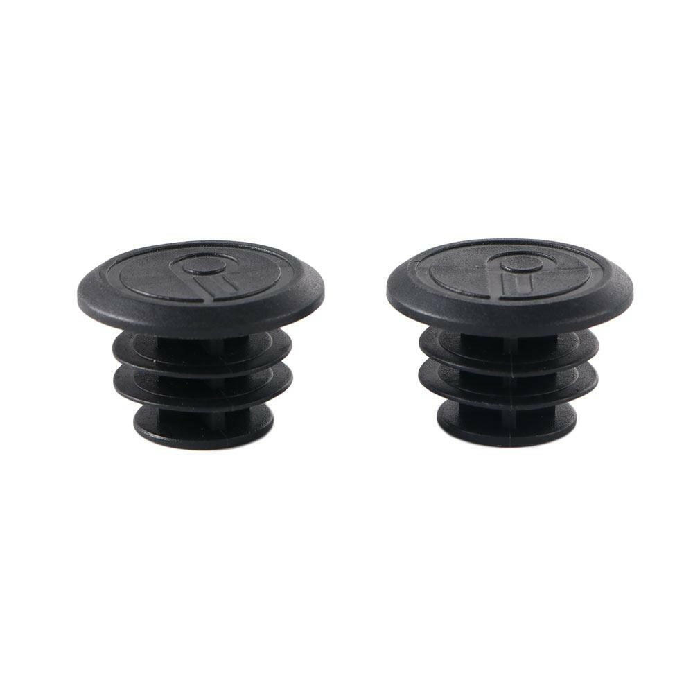 2PCS Plastic Classic Road Bike Black Bike Grip End Cap Handlebar End Plugs Grips Covers Cap Bicycle Handlebar Plugs