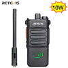 10W Retevis Walkie Talkie Long Range RT86 Walkie-talkies 1 Pcs Two-way radio Powerful Portable Radio Communicator For Hunting-WAYBIKER