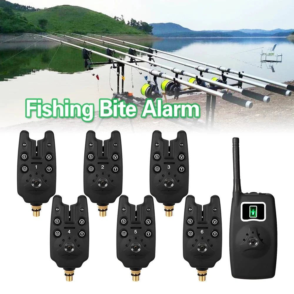 High Advanced Carp Fishing Bite Alarm Indicator For Fishing Rod Adjustable Tone Volume And Sensitivity Fishing Alarm Tackle Tool-WAYBIKER