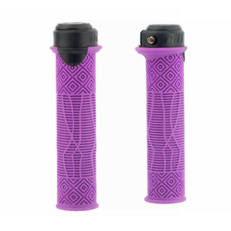 ODI MTB Bicycle Grip Lock 22.2mm Rubber Handlebar Grips Soft Antislip End Fit Fold BMX XC Balance Bicycle grip Bike Accessories-WAYBIKER