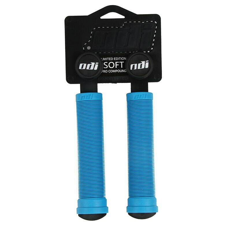 ODI Bicycle Handlebar Grips Silica Gel Handlebar Grip Soft Non-slip Shock-absorbing Handlebar Cover XC/AM Downhill Folding Bike-WAYBIKER