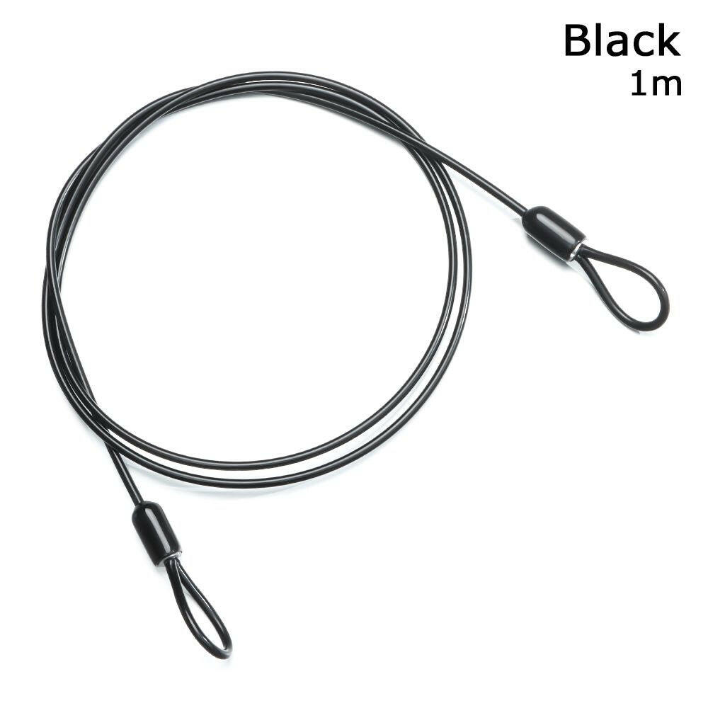 0.5/1/2Meters Bicycle Accessories Bicycle Lock Wire Cycling Strong Steel Cable Lock MTB Road Bike Lock Rope Anti-theft Security