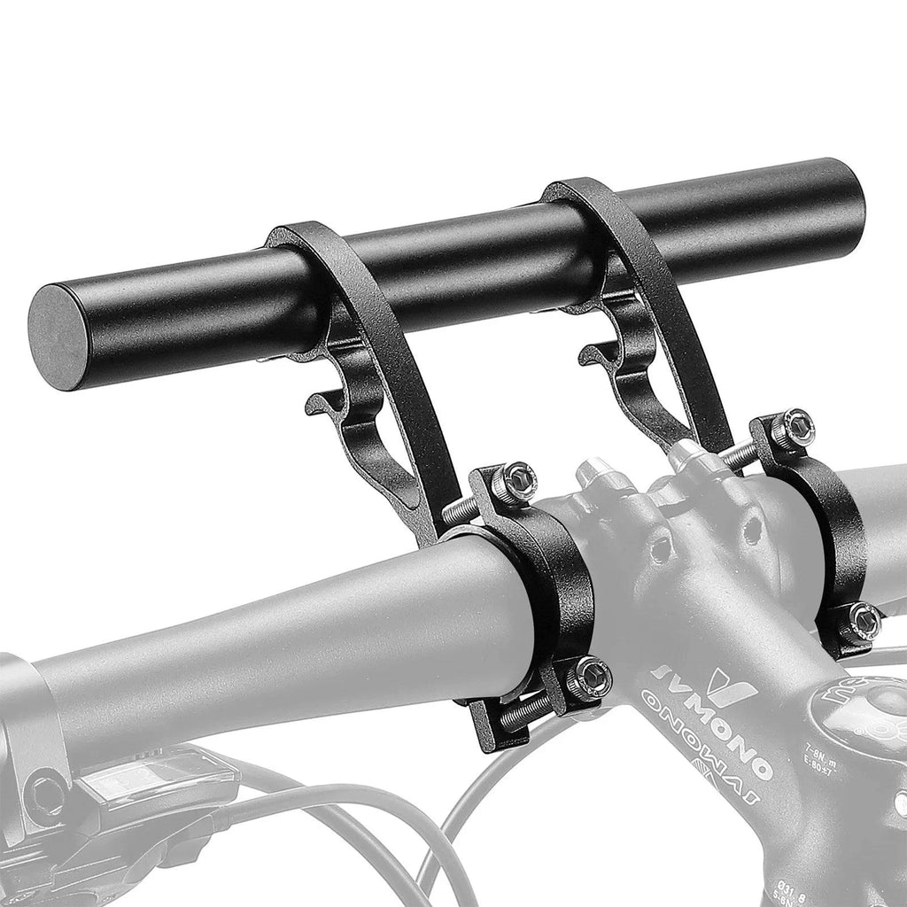 Bicycle Handlebar Extender Road Bike Handle Aluminium Alloy Extension Rod Bike Mileometer Light Mobilephone Bracket Stand-WAYBIKER