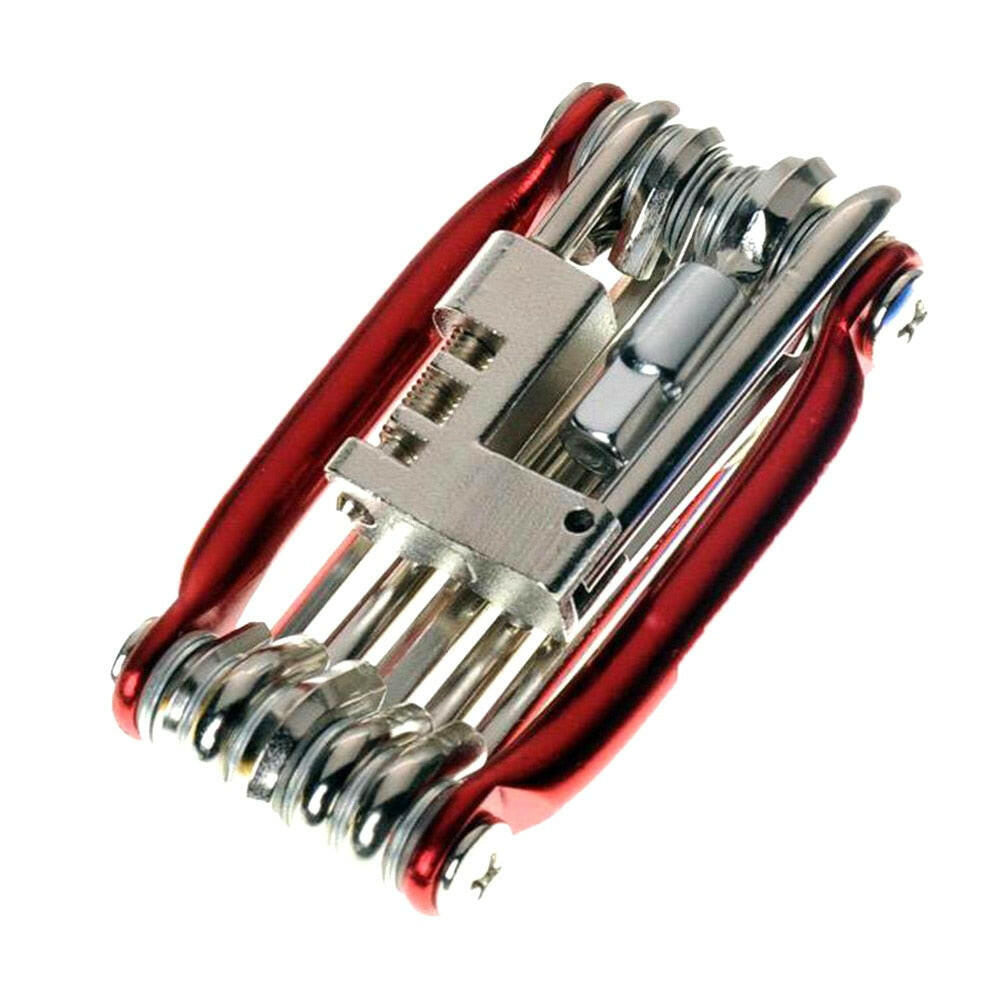 11 in 1 Bicycle Repair Tool Kit Mountain Bike Wrench Screwdriver Chain Hex Spoke Multifunction Bicycle Repaire Set Cycling Tool-WAYBIKER
