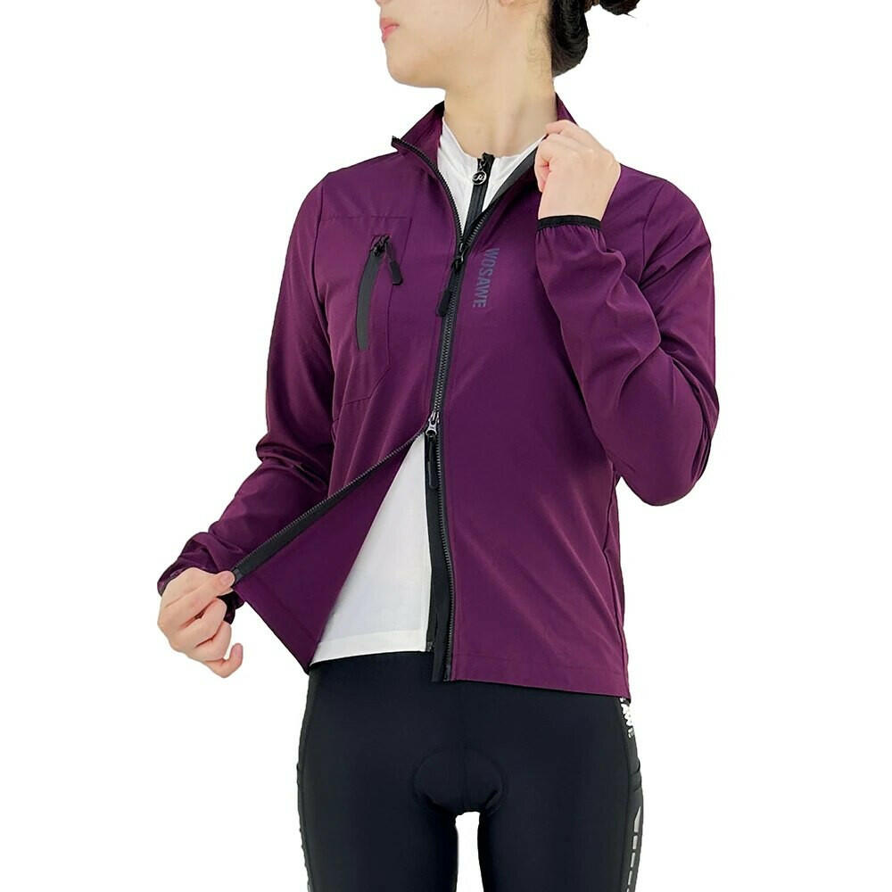 WOSAWE Women's Cycling Jacket Waterproof Windbreaker Cycling Clothing Women Road Bike Jacket Sport Bicycle Coat-WAYBIKER