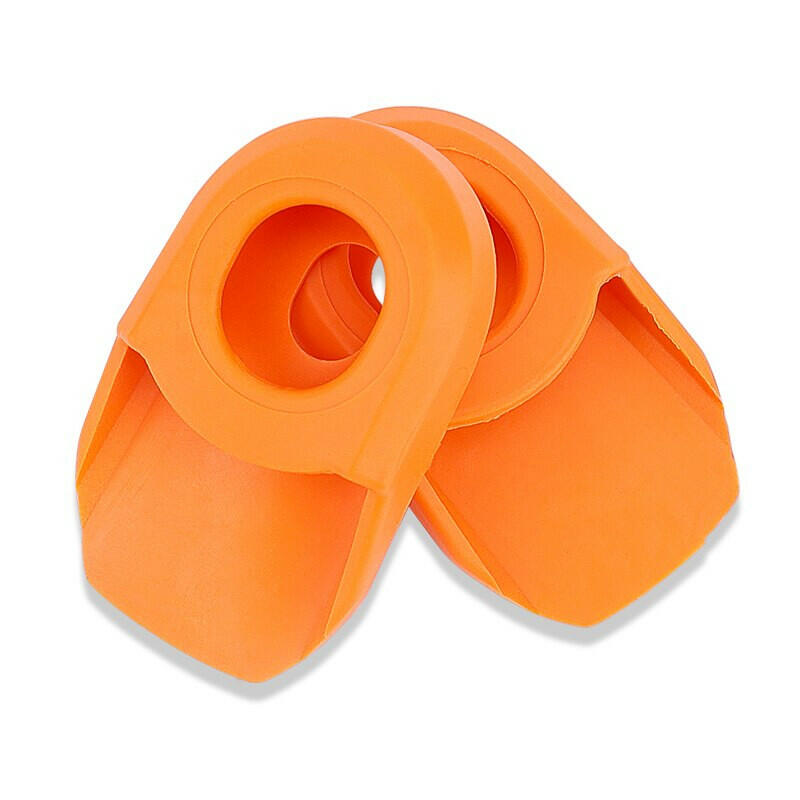 Leybcle Bicycle Crank Protector Carbon Crankset Silicone Gel Cover Protective Sleeve Bicycle Boots 2pcs Bicycle Accessories-WAYBIKER