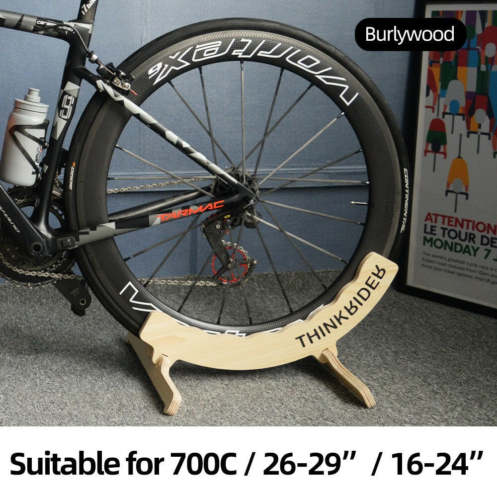 ThinkRider Bicycle Stand Indoor Bike Storage Parking Stand For 16-24/ 26-29/700C Road Mountain Bike Rack Holder