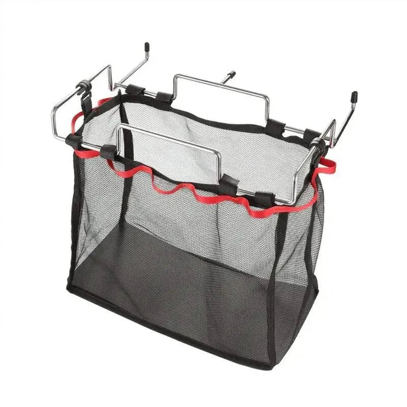 Foldable Table Storage Net Storage Net Portable Shelf Bag Stuff Mesh for Picnic Outdoor Camping Barbecue Kitchen Folding Rack-WAYBIKER