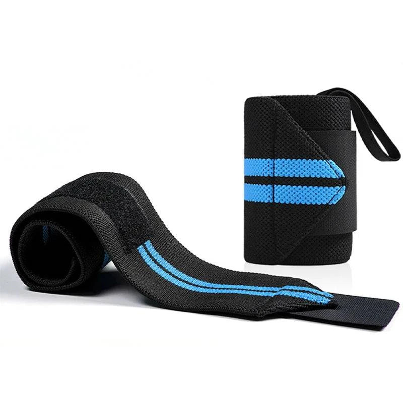 Weight Lifting Wristband Elastic Breathable Wrist Wraps Bandage Gym Fitness Weightlifting Powerlifting Wrist Brace Support Strap-WAYBIKER
