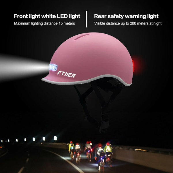2023 Cycling Smart Tail Light Bike Adult Helmet Electric Bicycle MTB Road Scooter For Sport Urban Helmet Men Women USB charging