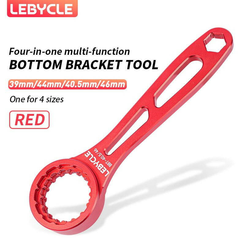 Lebycle BB Spanner ALL Aluminum Alloy Four-in-one Multi-function 39/40.5/44/46MM Bottom Bracket Tool-WAYBIKER