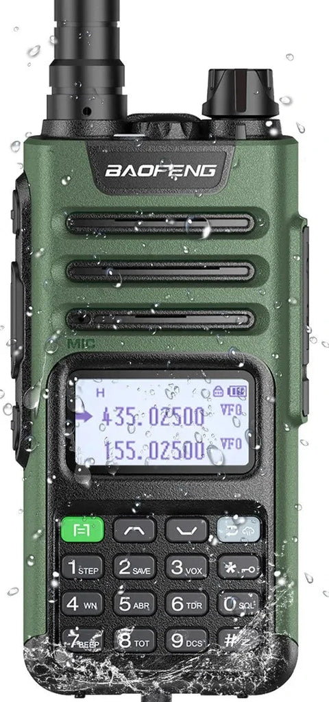 BaoFeng UV-13 PRO V1 V2 High Power Dual Band Walkie Talkie Type C Charger 16 KM Long Range UV13 Transceiver Ham Two Way Radio-WAYBIKER