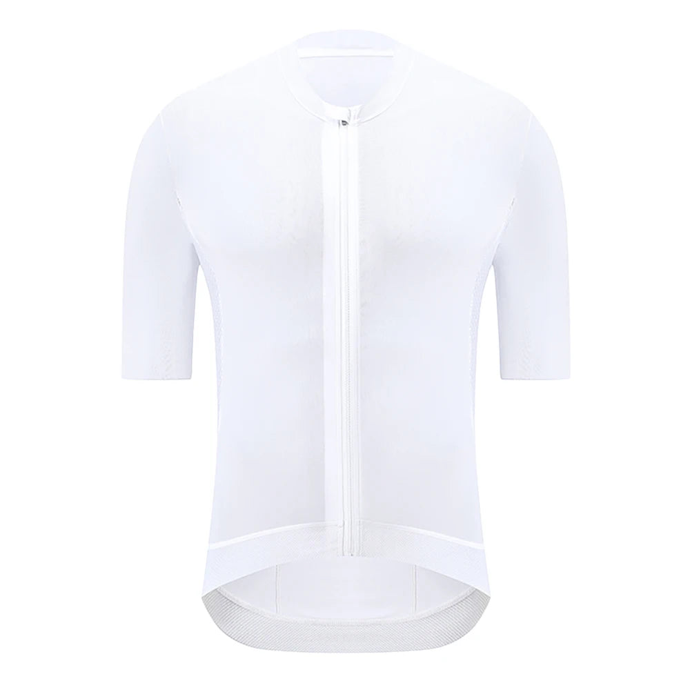 HISERWA Men Cycling Jersey Short Sleeve Summer Bicycle Jersey Road Bike Cycling Clothing Breathable Pro Team MTB Maillot Shirt
