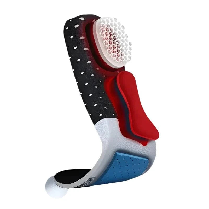 Cuttable Silicone Insoles for Shoe Men Women Orthotic Arch Support Sport Shoe Pad Soft Running Insert Cushion Memory Foam Insole-WAYBIKER