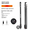 300PSI Bicycle Motorcycle Tyre Hand Inflator Universal Bicycle Mini Pump Mountain Bike Basketball Tire Inflator Bike Hand Pump-WAYBIKER