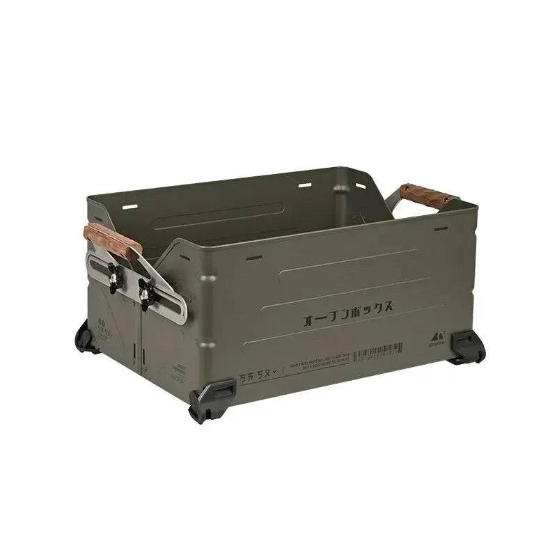 ShineTrip Outdoor Open Box Multifunctional Camping Storage Box Large Capacity Box Stackable Splicing  Camping Accessory ﻿-WAYBIKER