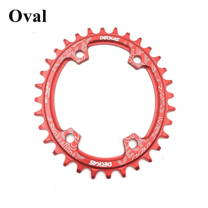 Deckas 96bcd Round Mountain bicycle Chainring BCD 96mm 32/34/36/38T Crown Plate Parts For M7000 M8000 M4100 M5100 bike crank-WAYBIKER