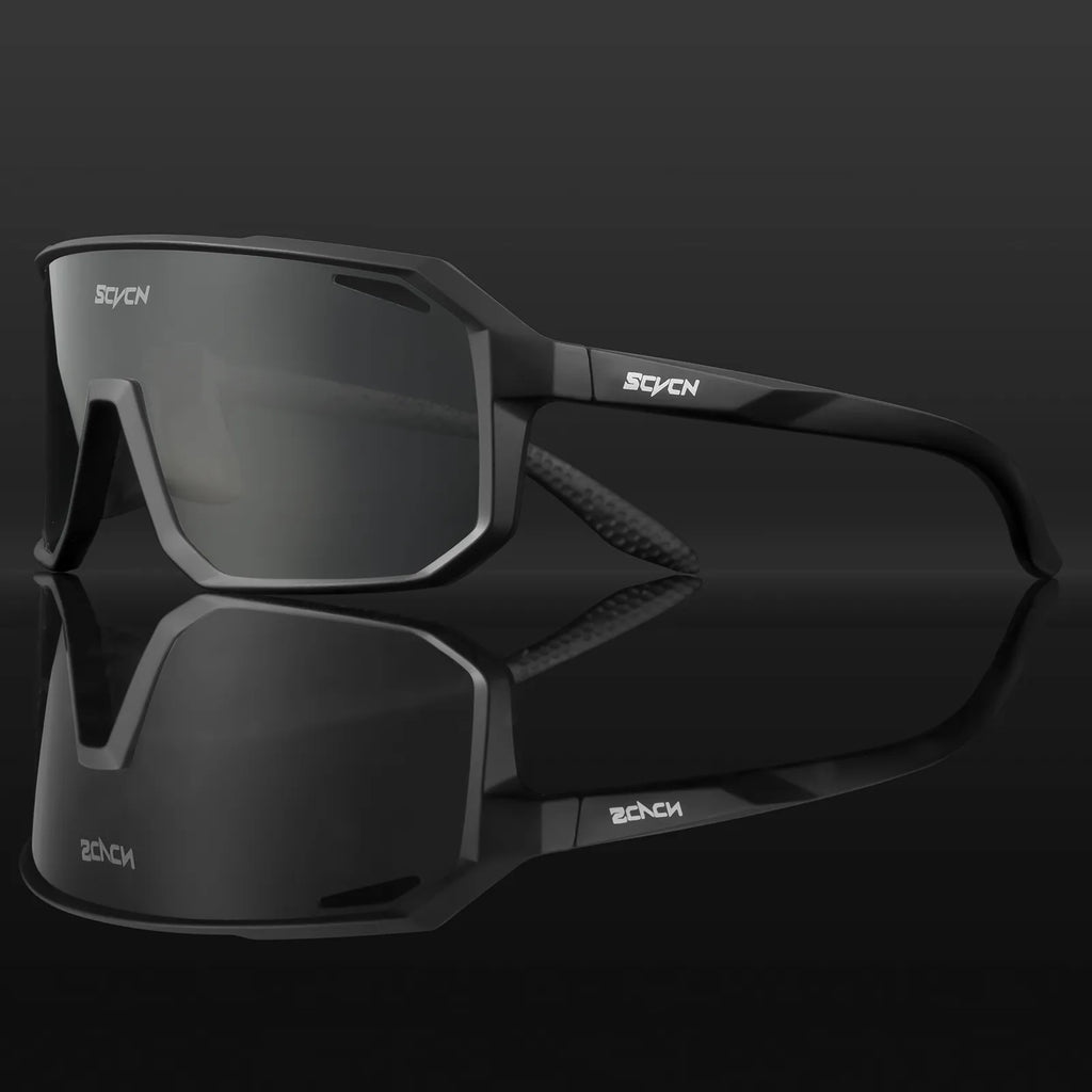 SCVCN Men bicycle Cycling Sunglasses Woman MTB road bike Driving Goggles Outdoor Sports running Glasses UV400 Hiking Eyewear-WAYBIKER