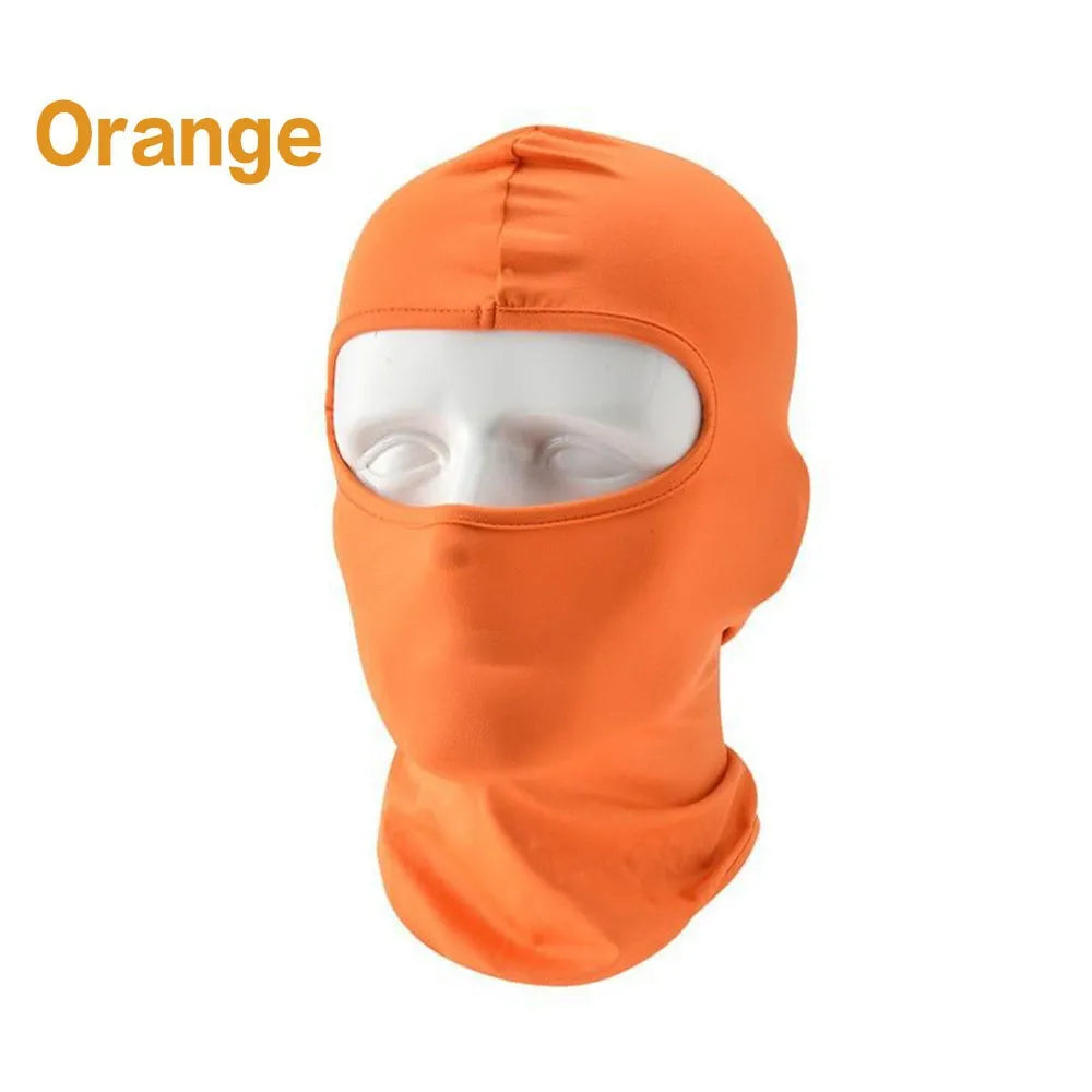 JJYY Outdoor Sports Balaclava Mask Windproof Full Face Neck milk silk Cotton Ninja Headgear Hat Riding Hiking Cycling cap-WAYBIKER
