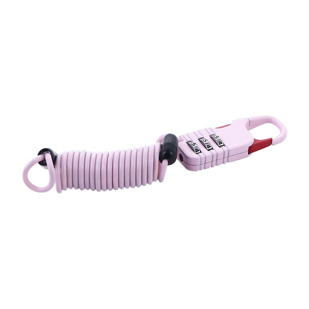 Bicycle Lock Anti-theft Mini Helmet Lock Motorcycle Cycling Scooter Combination Password Safety Cable Lock Bicycle Accessories-WAYBIKER