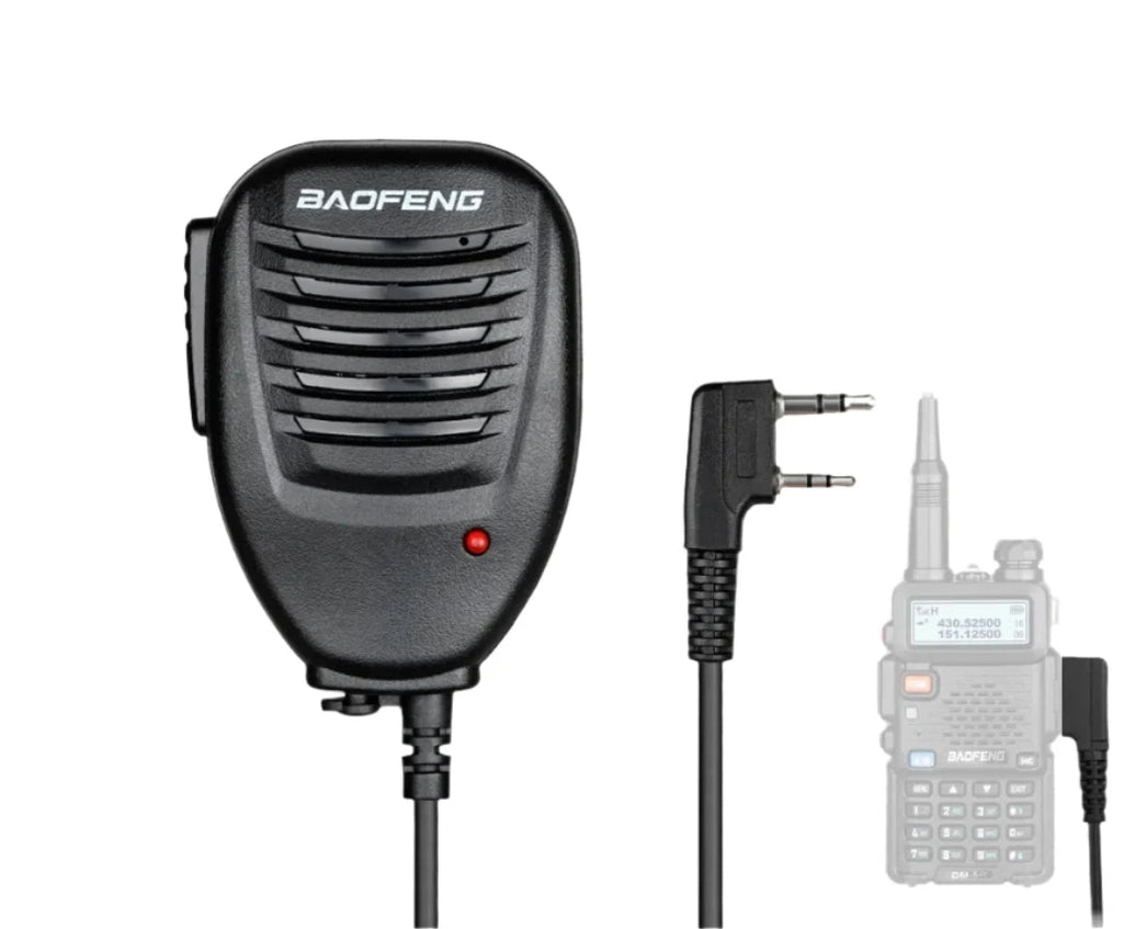 UV-K5 Baofeng Quansheng Walkie Talkie Speaker Microphone For Baofeng UV-5R BF-888S UV-82 UV 13 Pro UV-16 Pro Two Way Radio