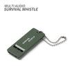3-Frequency Whistle High Decibel Survival Portable Outdoor Multiple Audio Whistle Camping Emergency Hiking Accessories Edc Tool-WAYBIKER
