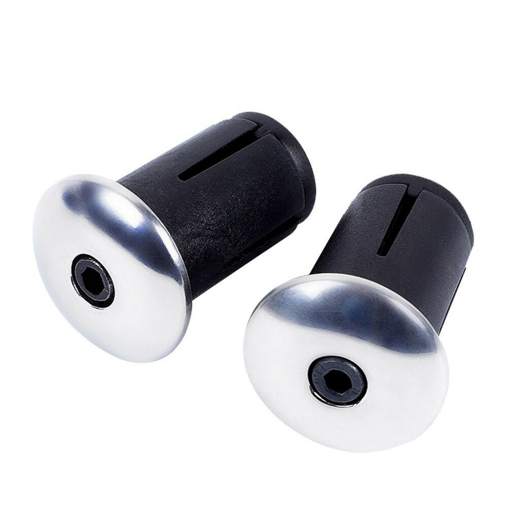 WEST BIKING 1 Pair Bicycle Grips Plugs Handle Bar Aluminium Alloy Handle Plug Road Bike Bar End Plugs-WAYBIKER