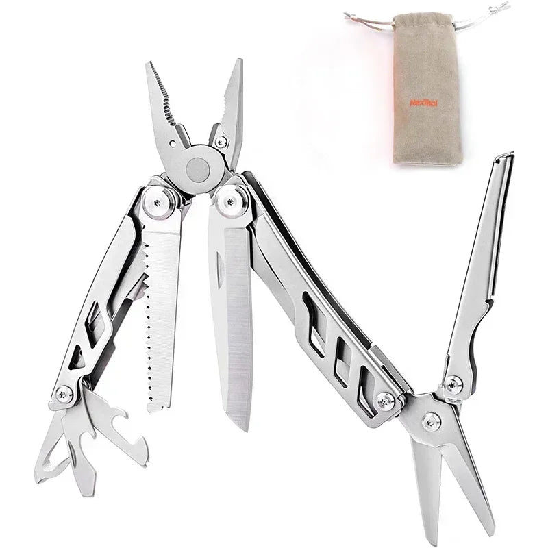Xiaomi 2024 Newest NexTool Flagship Pro Multitool 16 In 1 Multi Function Tool Folding Pliers Big Scissors Outdoor EDC Equipment-WAYBIKER