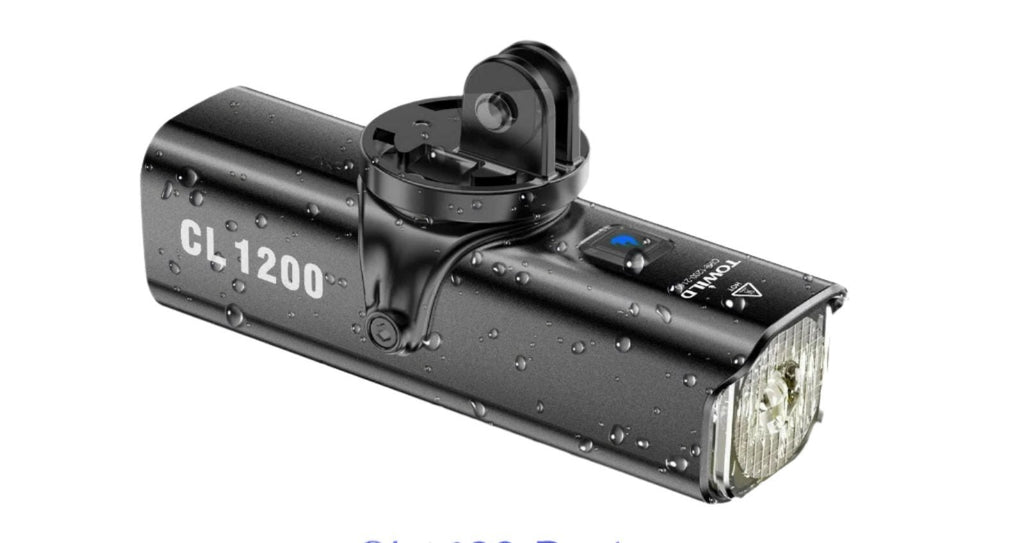 TOWILD CL1200/600LM Bike Light Front Lamp USB Rechargeable LED 21700 4000mAh Bicycle Light Waterproof Headlight Bike Accessories-WAYBIKER