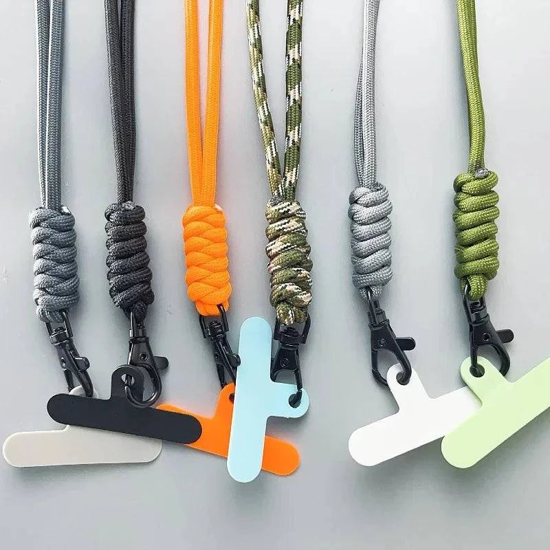 Anti-lost Hanging Rope Phone Backpack Keychain Flashlight Camera Lanyard  Parachute Cord Paracord-WAYBIKER