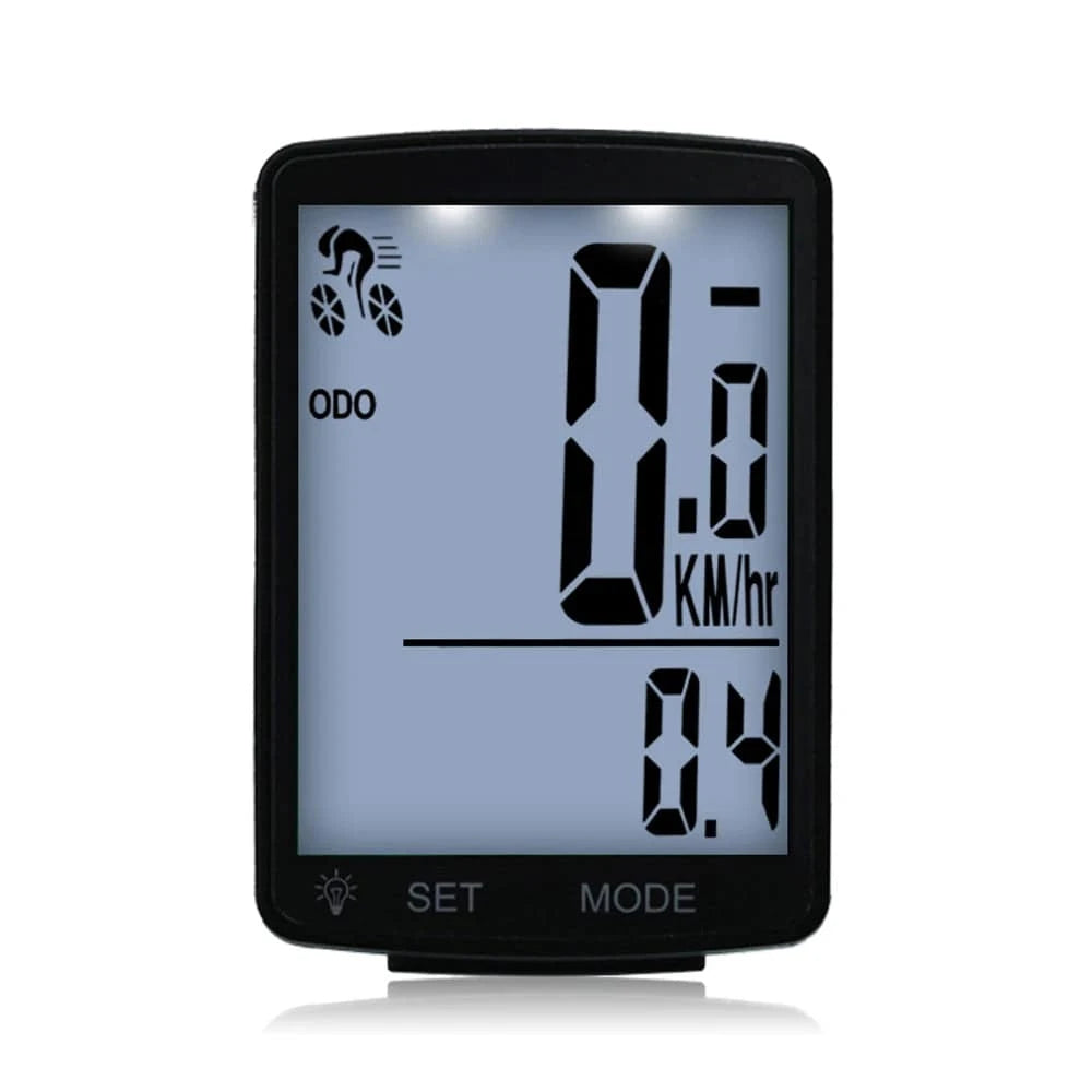 Multifunctional LCD Screen Bicycle Computer Wireless Bike Rainproof Speedometer Odometer Cycling 2.8inch Waterproof-WAYBIKER