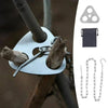 1pc Camping Hanging Tripod W/ Bag Pot Rack Hanger BBQ Steel Rack Multifunction Tripod Fire For Picnic Bonfire Party Outdoor Tool-WAYBIKER