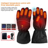 1 Pair Electric Thermal Gloves Winter Hand Warmer Touching Screen Cycling Gloves Skiing Snowboarding Heated Gloves-WAYBIKER
