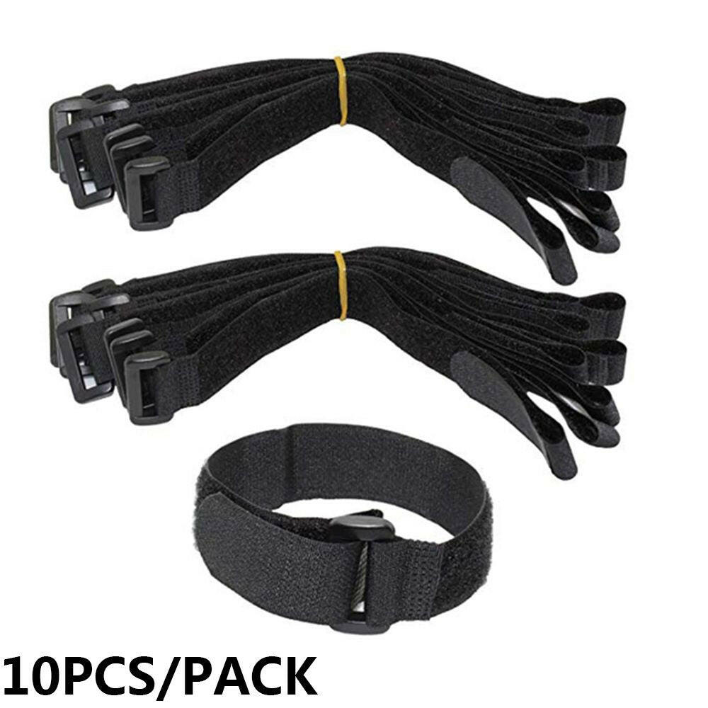 Nylon Hook & Loop Strap Cable Durable Self-adhesive Strap Multil Purpose Reusable Fastening Cable Ties Good Bike Accessories