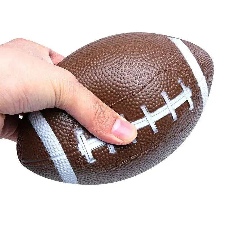 American Football Soccer Rugby Footy Ball Standard Size Sports Football For Men Women Kid Toy Soft Rubber Small Rugby-WAYBIKER