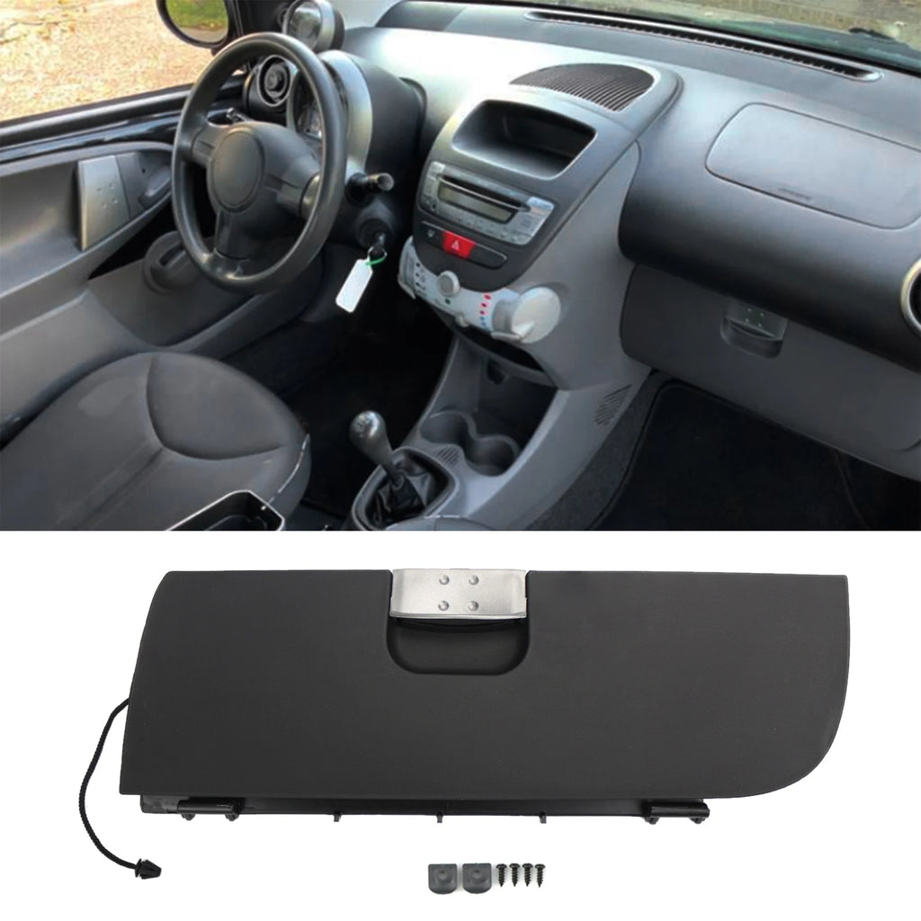 Car Compartment Cover Glove Box Lid Replacement for Peugeot 107 Toyota AYGO Citroen C1 2005-2015 Right/Left Hand Drive Vehicles-WAYBIKER