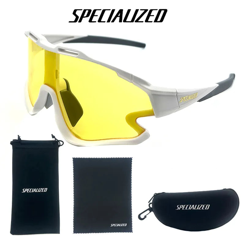 SPECIAUZED Mirror MTB Cycling Sunglasses Sport Eyewear Men Women Youth UV400 Lens Glasses Bicycle Goggles Running Hiking Ski-WAYBIKER