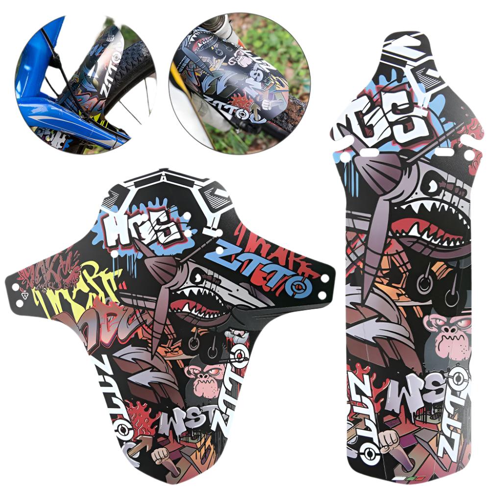 1 Pc MTB Bike Fender Mountain Bicycle  Front Back Short Long Mudguards Road Cycling  Mud Removal Bicycle Parts-WAYBIKER