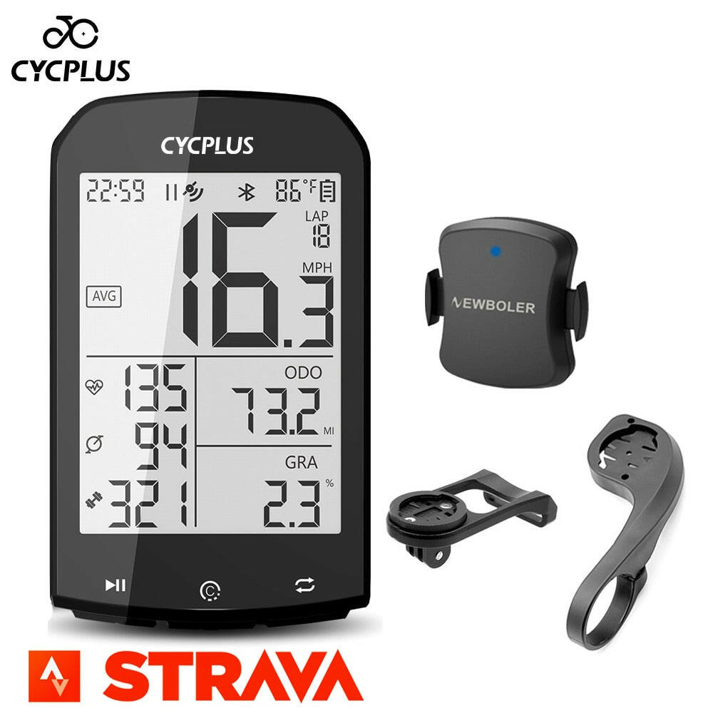NEW GPS Bicycle Computer Bike Speedometer M1 Cycling ANT+ Cadence Sensor Heart Rate Monitor For Garmin Bryton IGPSPORT Wahoo-WAYBIKER